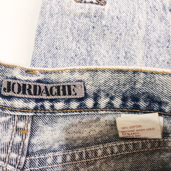 Vintage Acid Wash Zip Ankle Jordache High waisted - Picture 6 of 8